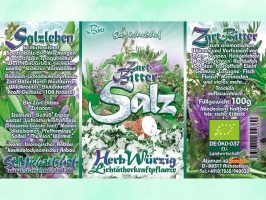 Bio Zartbittersalz Herb-Würzig