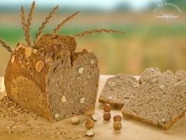 Bio Haselnuss Brot